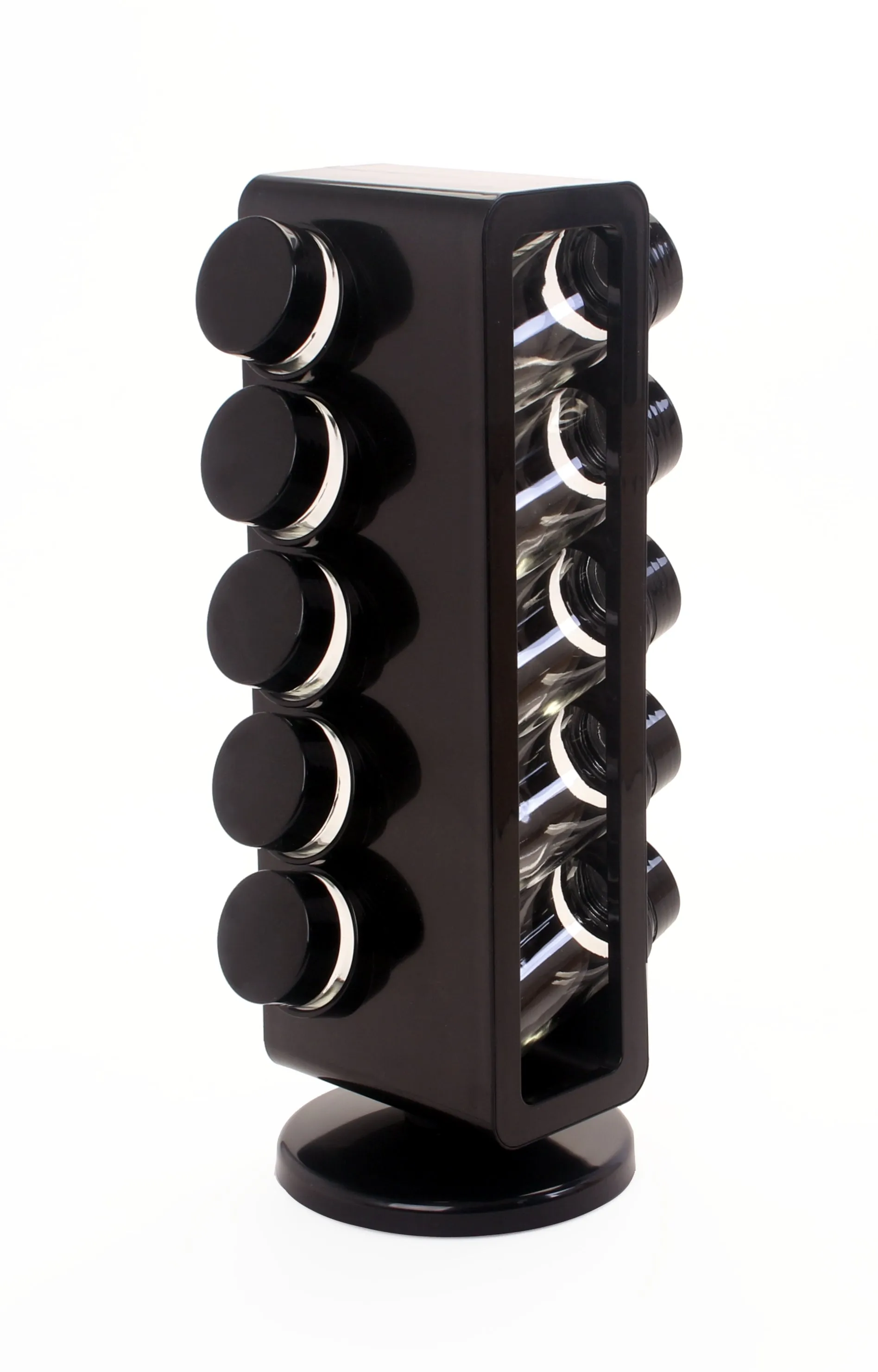 10 Jar Rotating Spice Rack (unfilled - no spices)