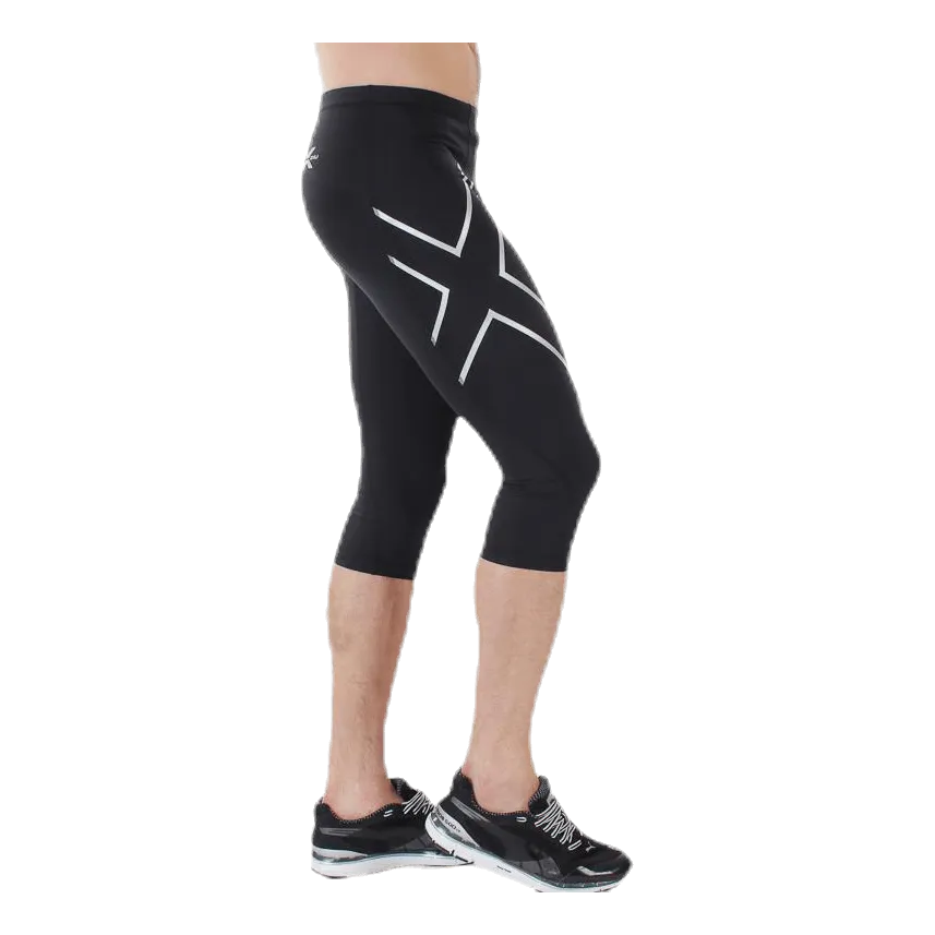 3/4 Compression Tights Black