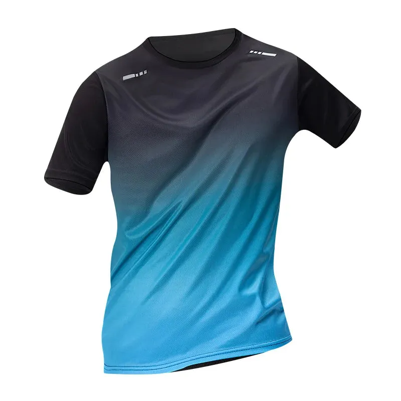 4 Pack Men's Quick-Dry Sports T-Shirts – Breathable Gym & Running Tees