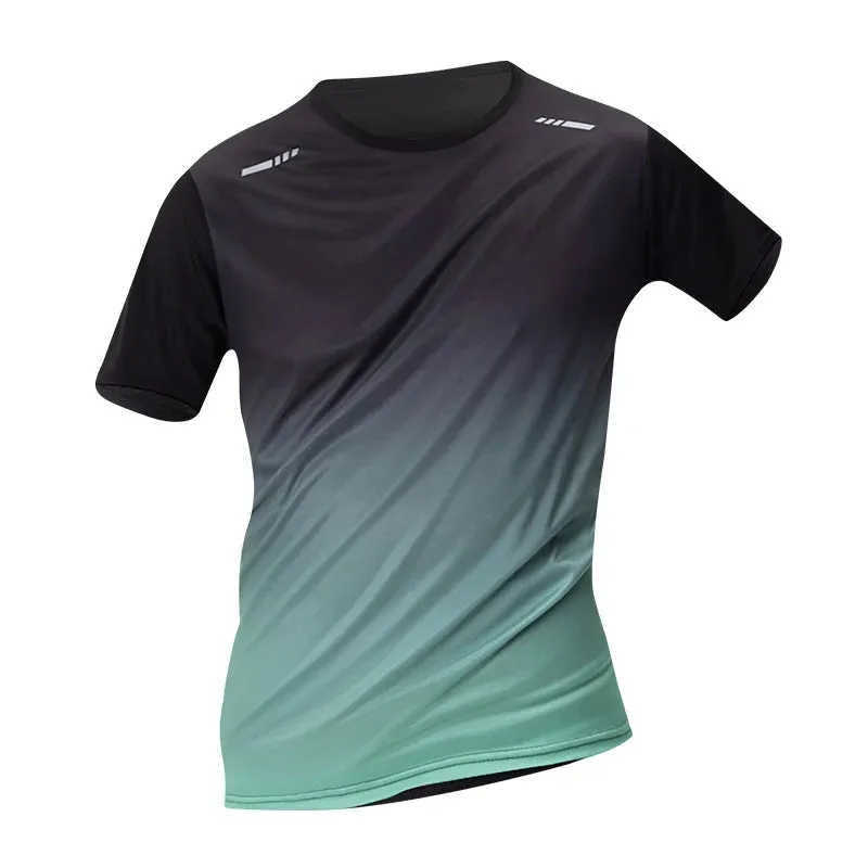 4 Pack Men's Quick-Dry Sports T-Shirts – Breathable Gym & Running Tees