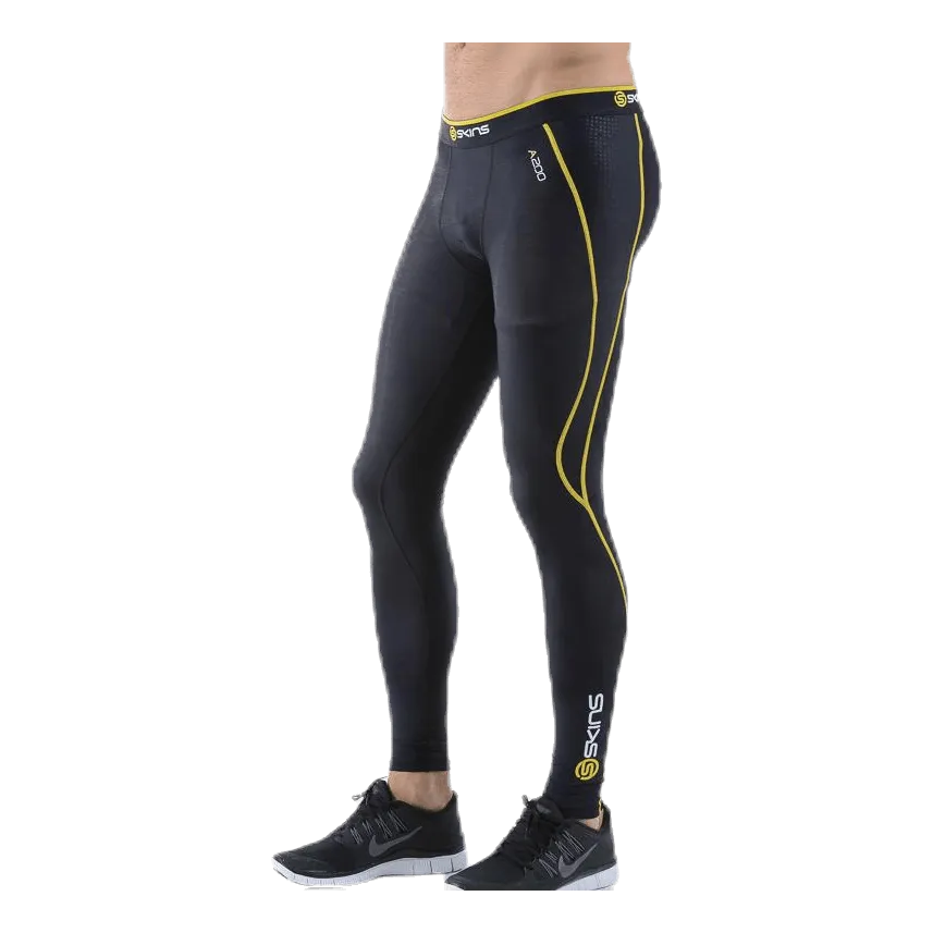 A200 Mens Compression Tights Black