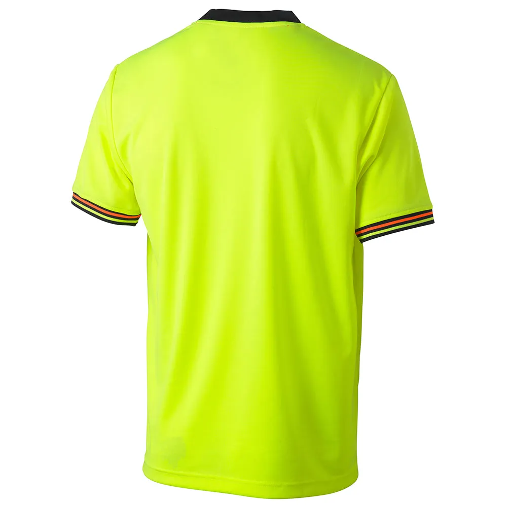 Bisley Taped Hi Vis Polyester Mesh T-Shirt