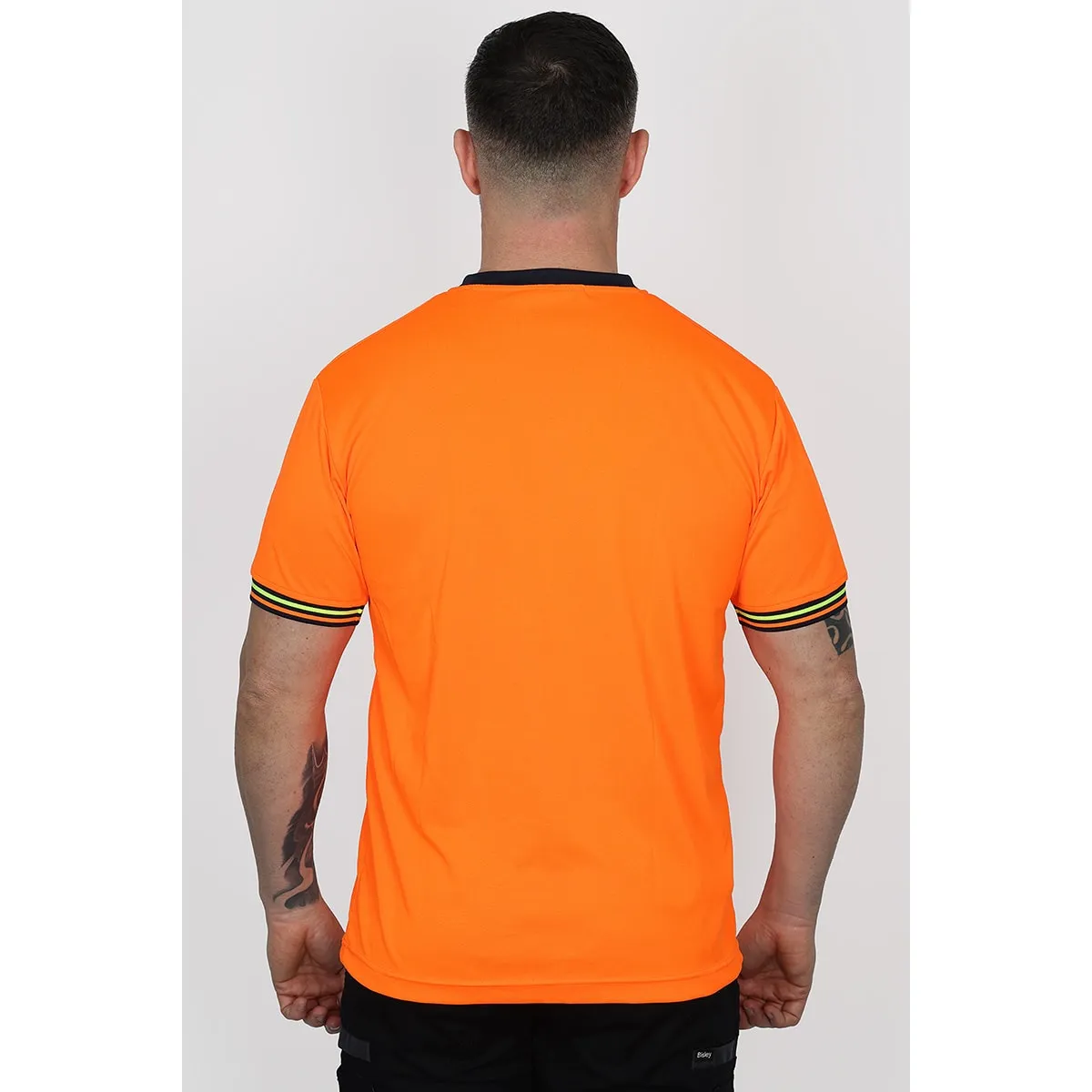 Bisley Taped Hi Vis Polyester Mesh T-Shirt