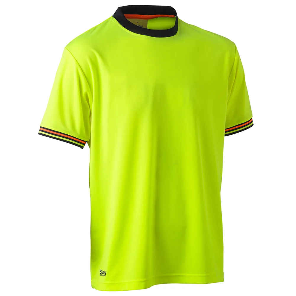 Bisley Taped Hi Vis Polyester Mesh T-Shirt