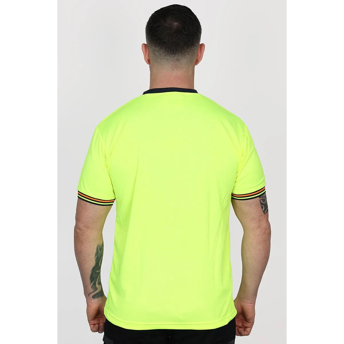 Bisley Taped Hi Vis Polyester Mesh T-Shirt
