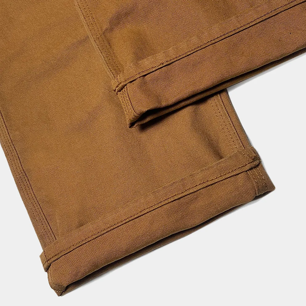 BZEN M.1097R GUTHRIE-CR REGULAR FIT 6  POCKETS DOUBLE PANEL FRONT CANVAS UNISEX OVERALL-12.5OZ-E0 RUST