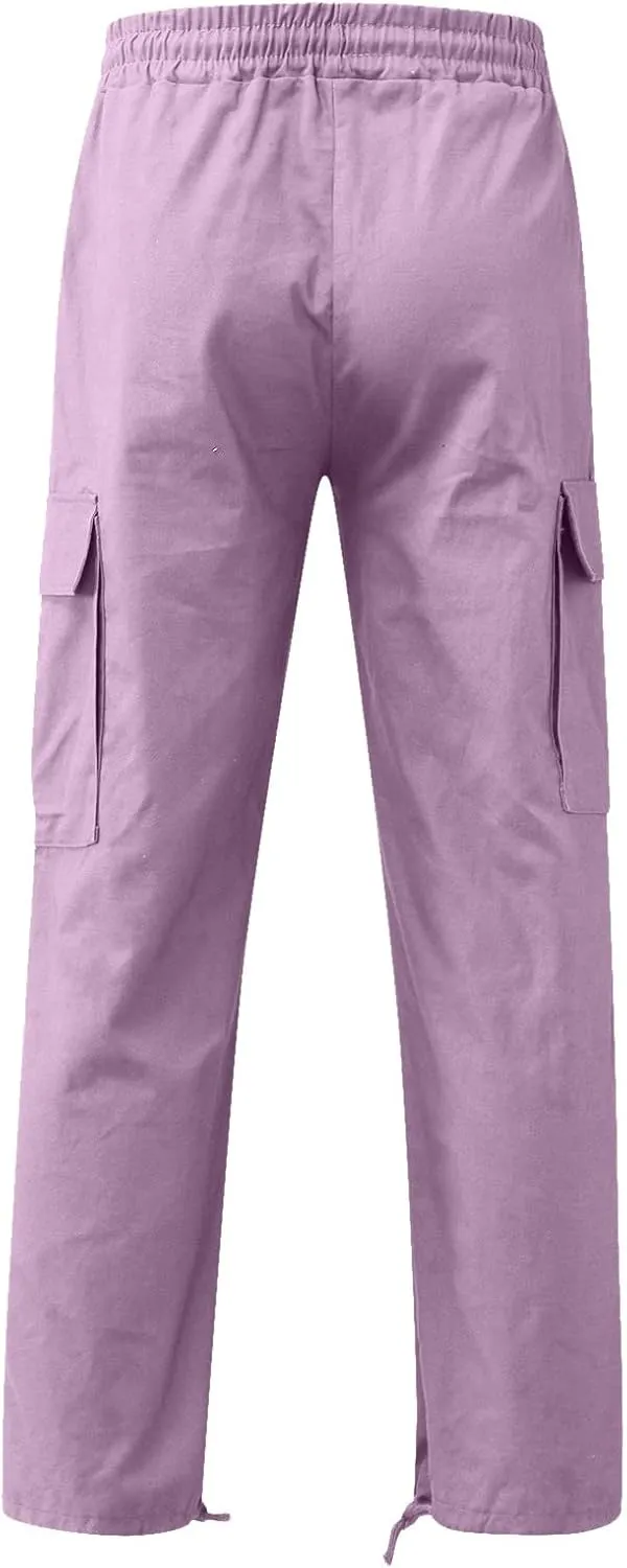 Cargo Pants for Men Relaxed Fit Baggy Cargo Pants Men Jogger Pants for Men City Sweatpants Mens Baseball Khaki Pants