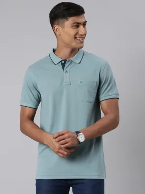 Classic Polo Men's Polo Neck Half Sleeve Slim Fit Cotton T Shirt | TOY-NOVA-LAGOON SF P