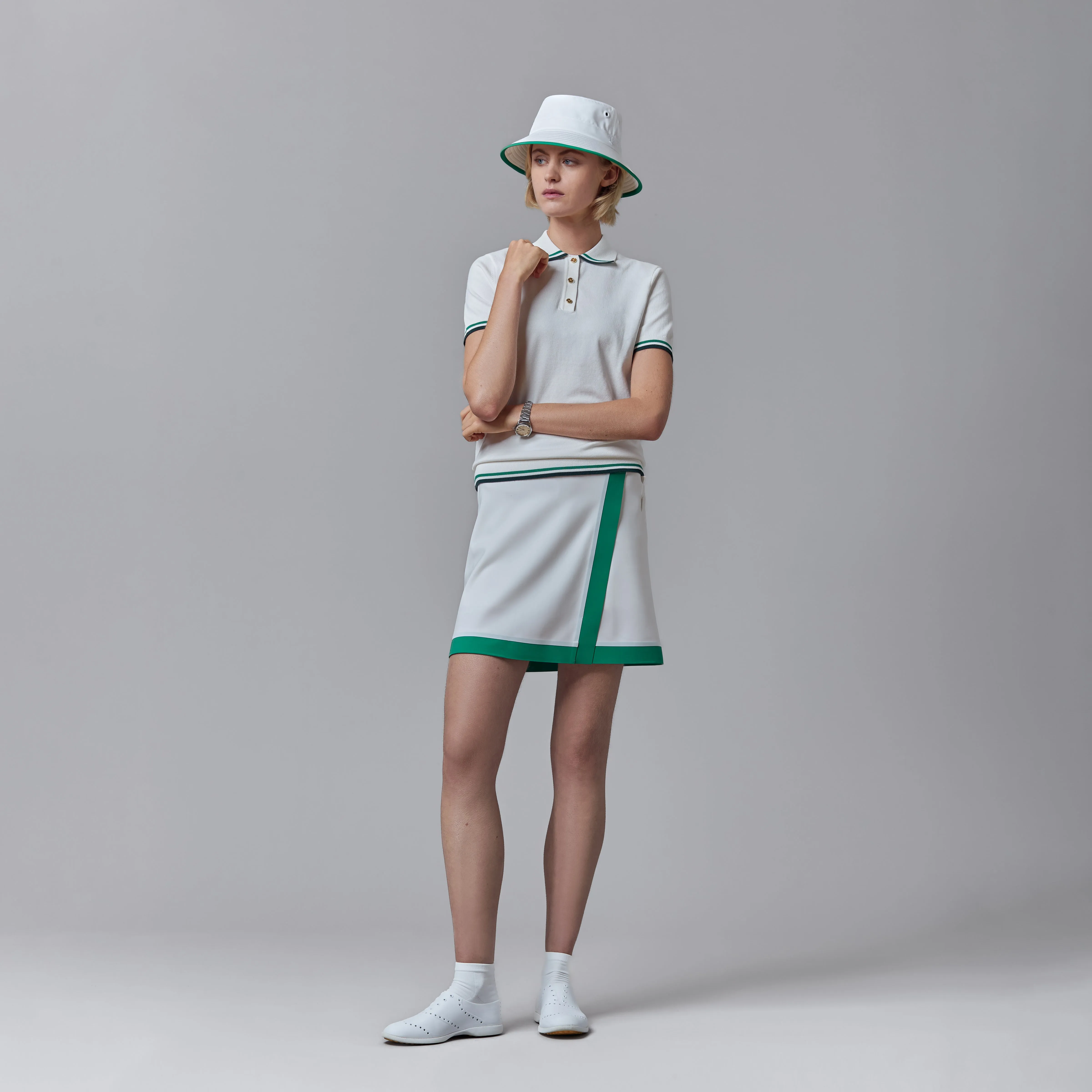 Contrast Sport Skirt