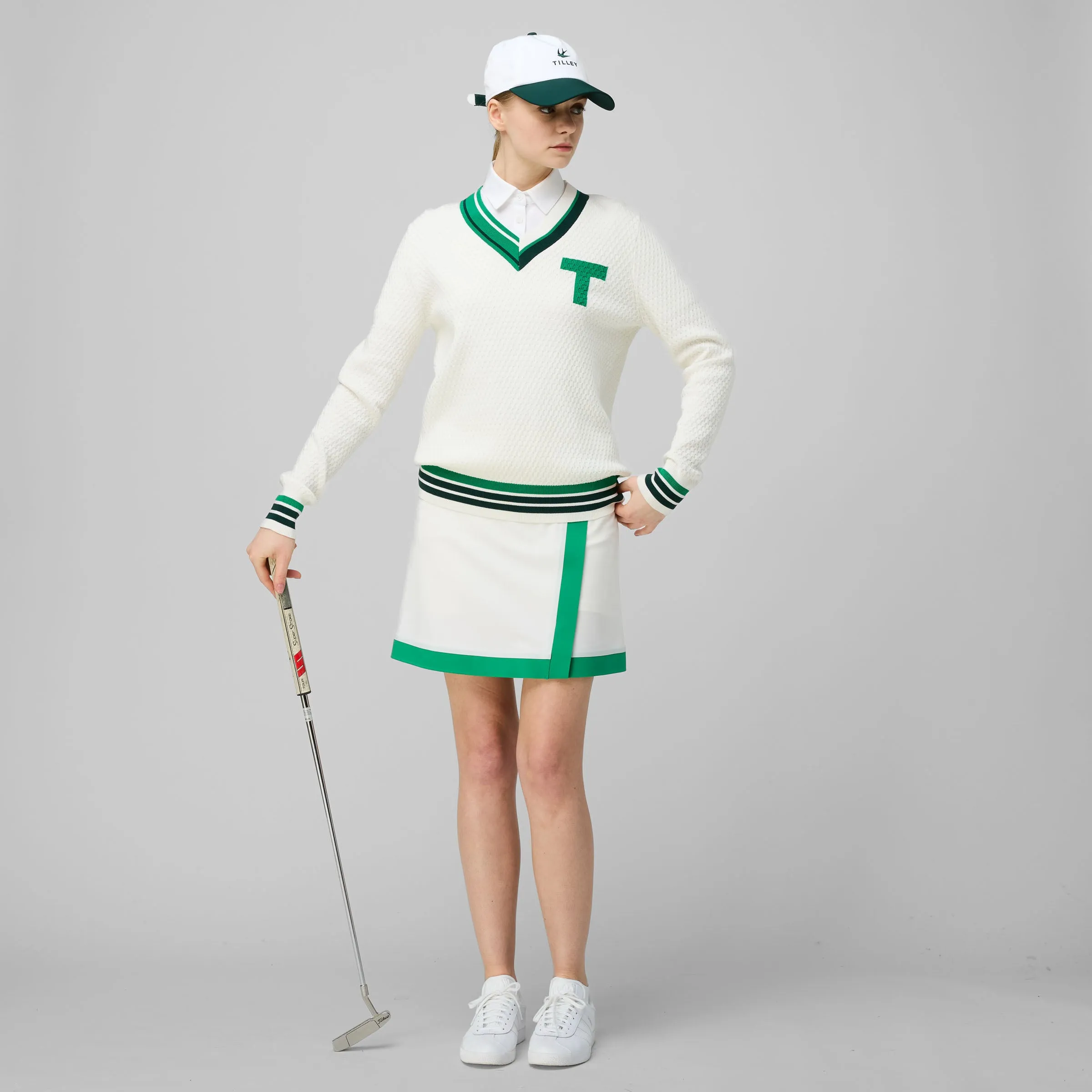 Contrast Sport Skirt
