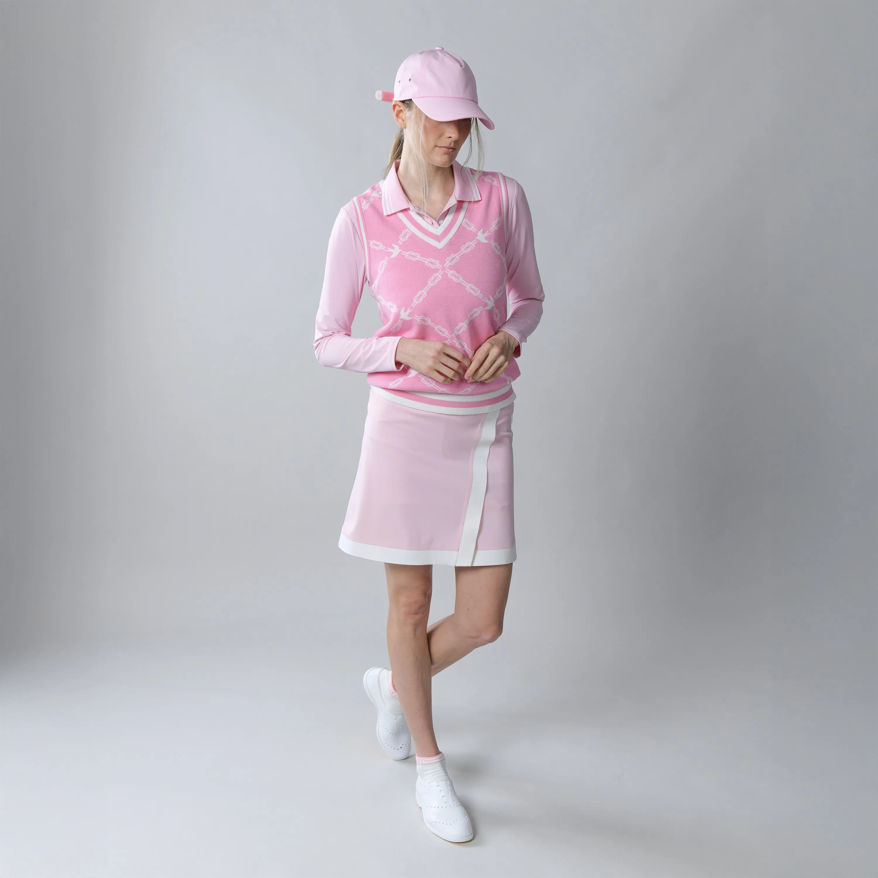 Contrast Sport Skirt