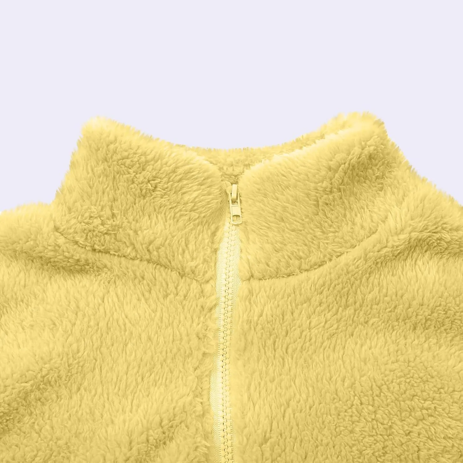 COTECRAM Womens Fuzzy Fleece Jacket 2024 Fall Winter Casual Long Sleeve Full Zip Sherpa Soft Warm Sweatshirt Coats Outwear