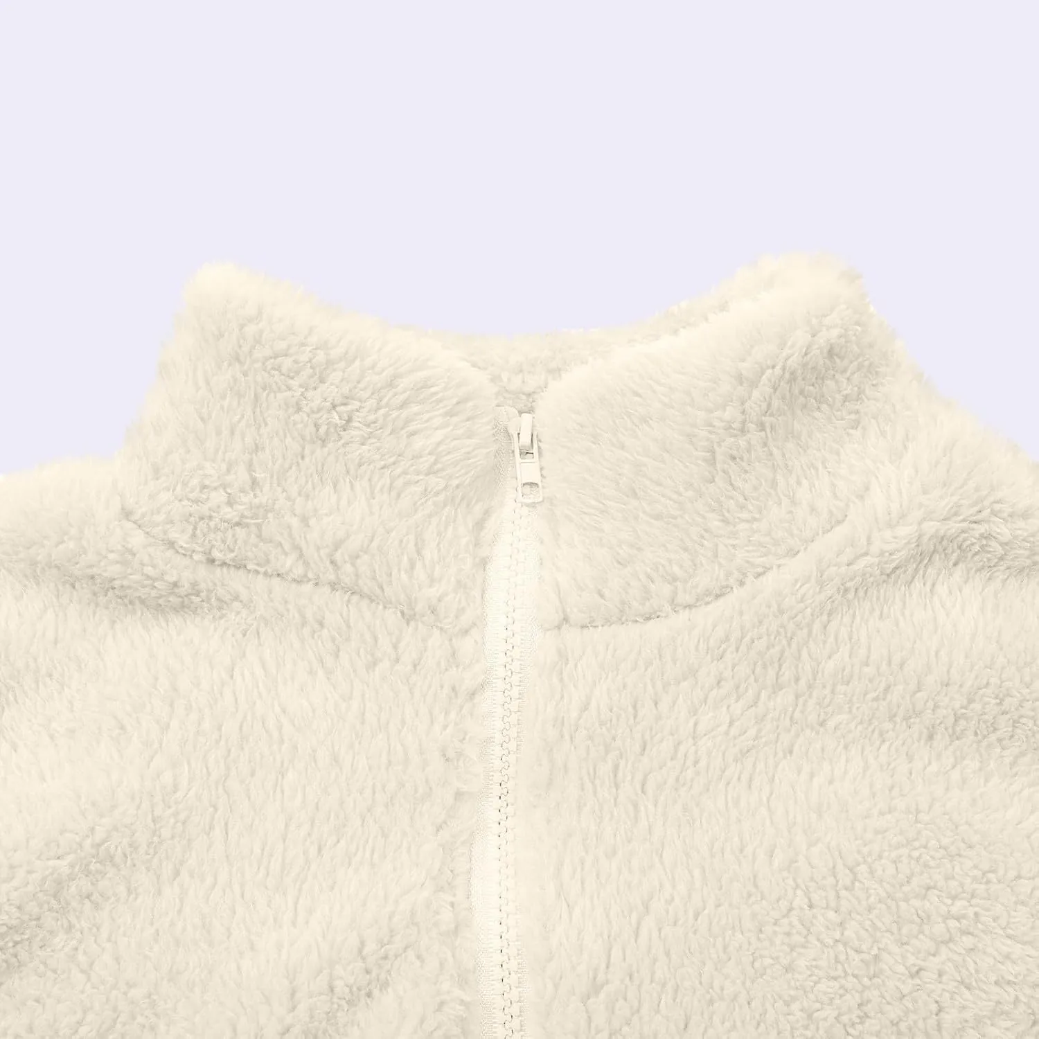 COTECRAM Womens Fuzzy Fleece Jacket 2024 Fall Winter Casual Long Sleeve Full Zip Sherpa Soft Warm Sweatshirt Coats Outwear