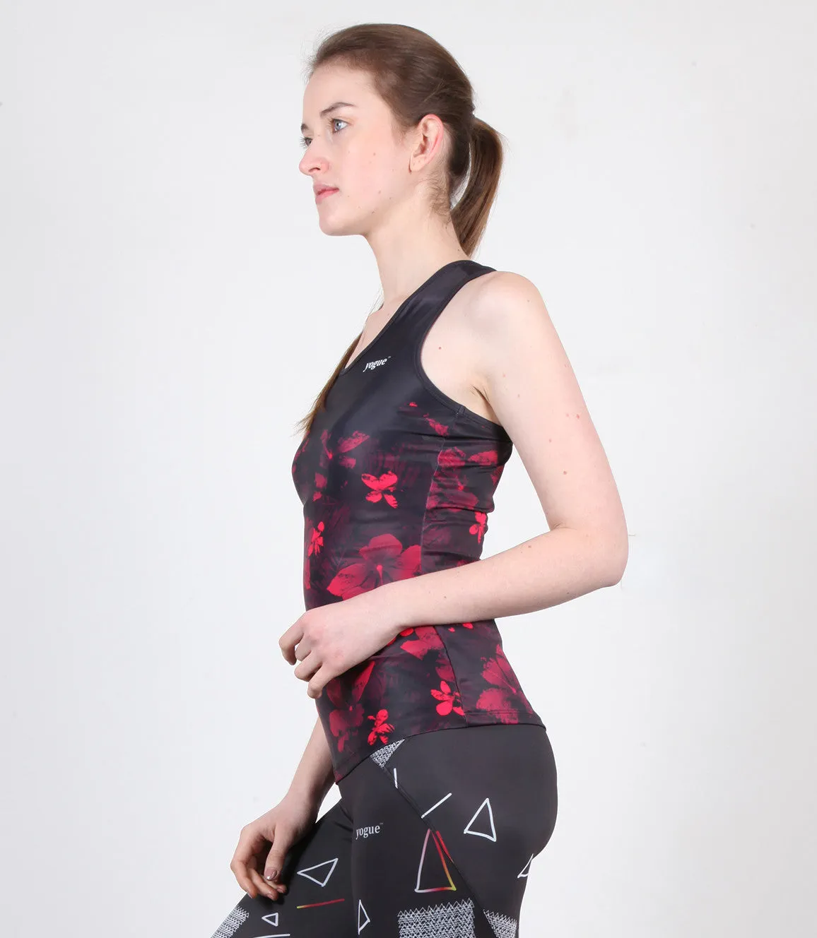 Dark Blossom Tank Top