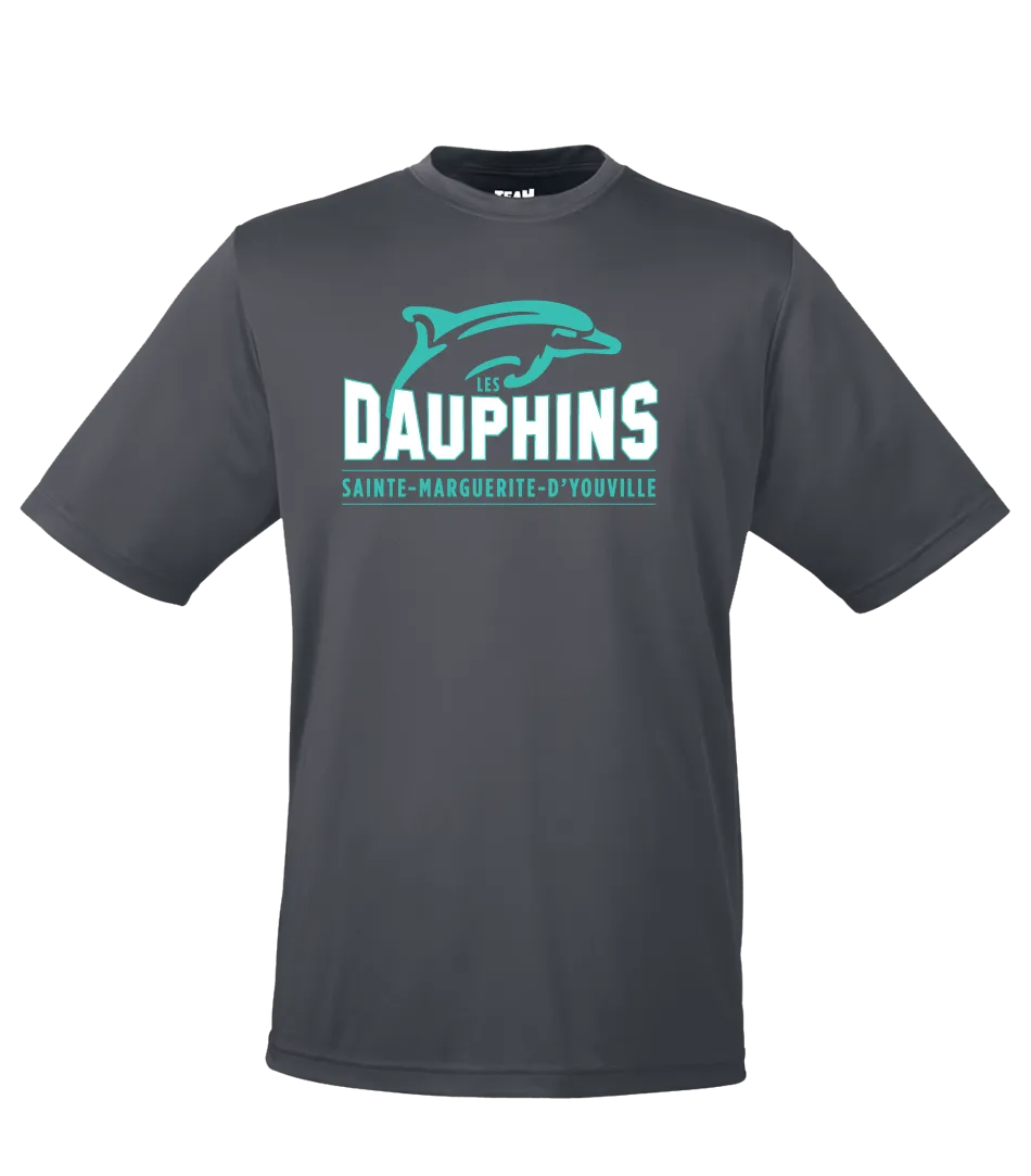 Dauphins Youth Dri-Fit T-Shirt with Printed Logo