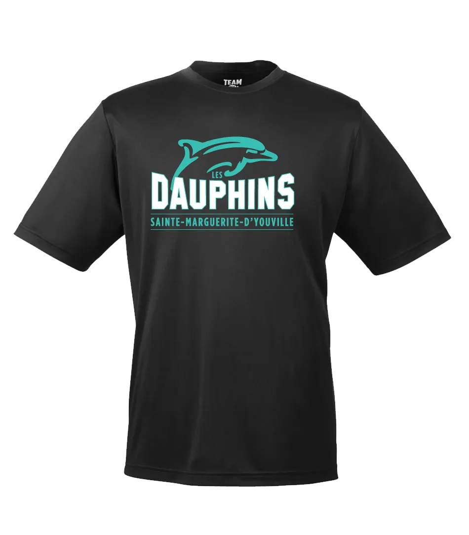 Dauphins Youth Dri-Fit T-Shirt with Printed Logo