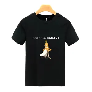 Dolce & Banana Greek Mythology Snake Hair T-Shirt - Fun Graphic Print Unisex Tee for Spring & Summer