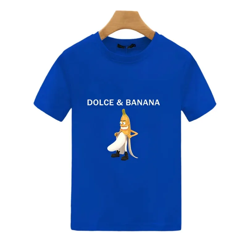 Dolce & Banana Greek Mythology Snake Hair T-Shirt - Fun Graphic Print Unisex Tee for Spring & Summer