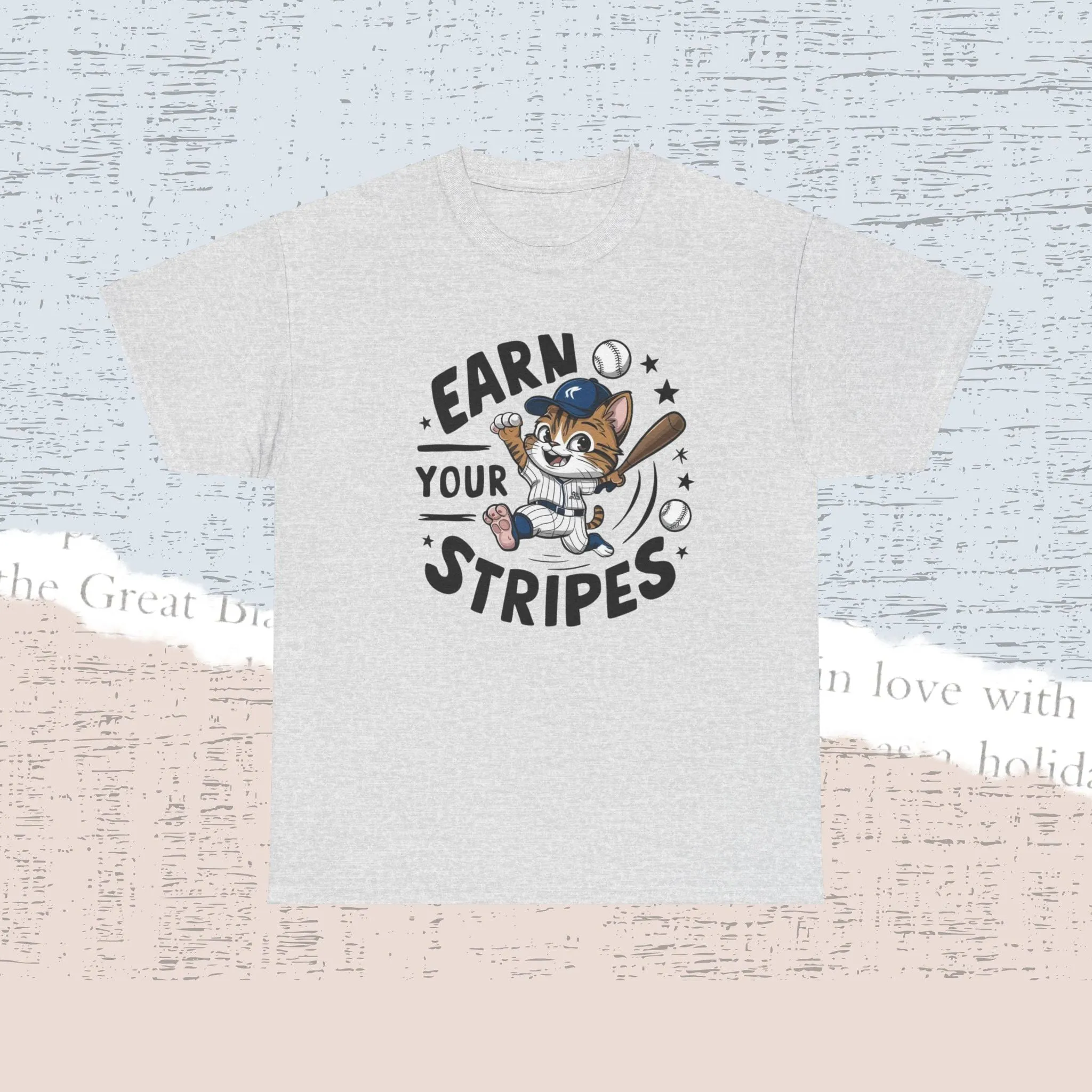 Earn Your Stripe Cotton Tshirt