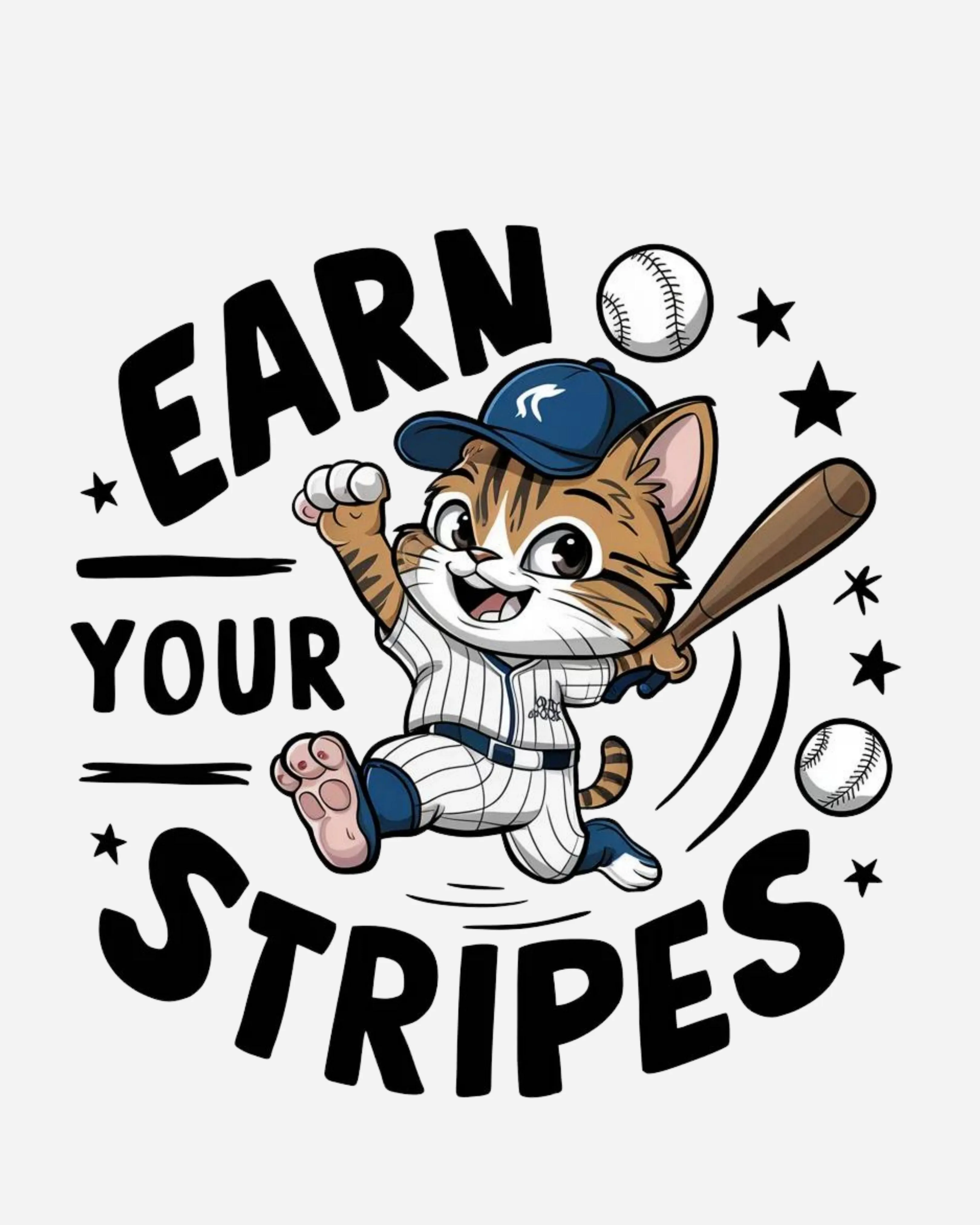 Earn Your Stripe Cotton Tshirt