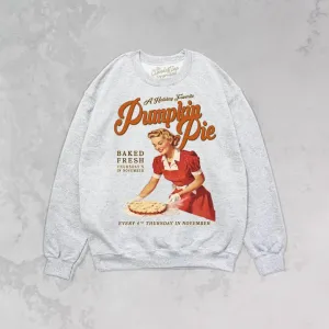 Fresh Pumpkin Pie Oversized Sweatshirt