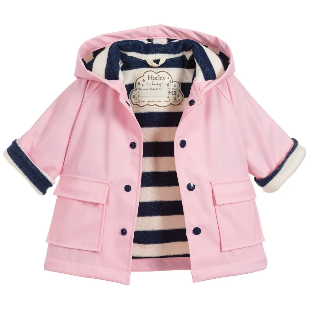 Hatley Infant Pink Raincoat Pgi1317