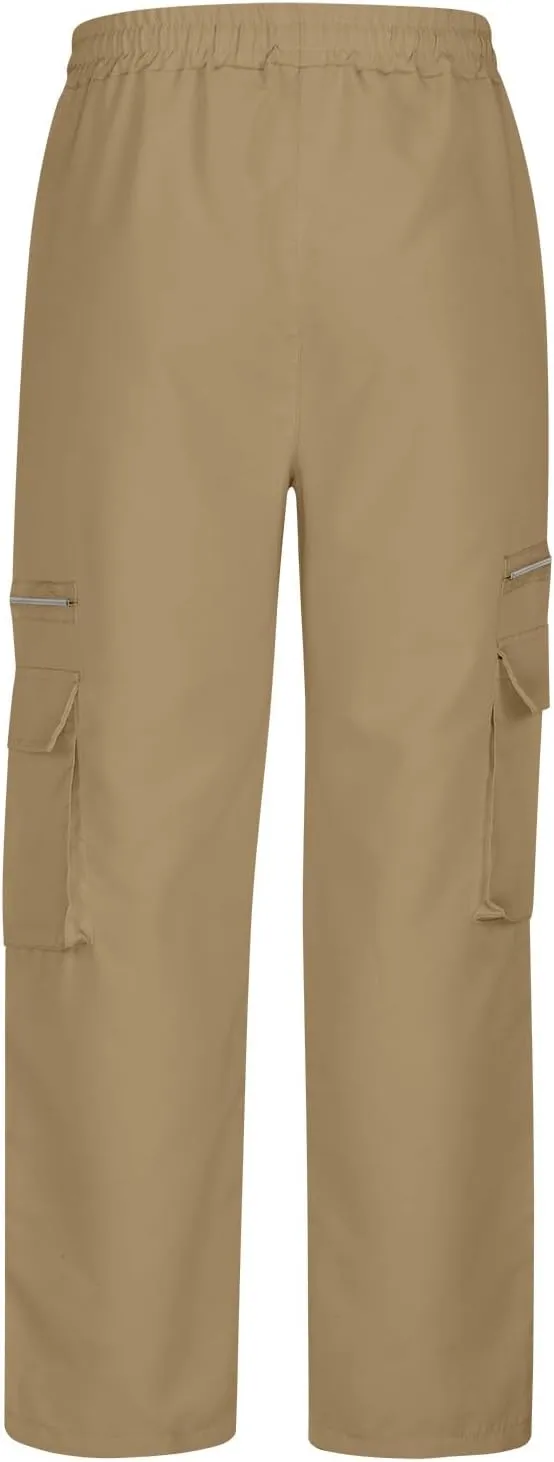 Hiking Pants Men Casual Sports Sweatpants with Zipper Pockets Track Jogging Workout Pants Athletic Running Pants