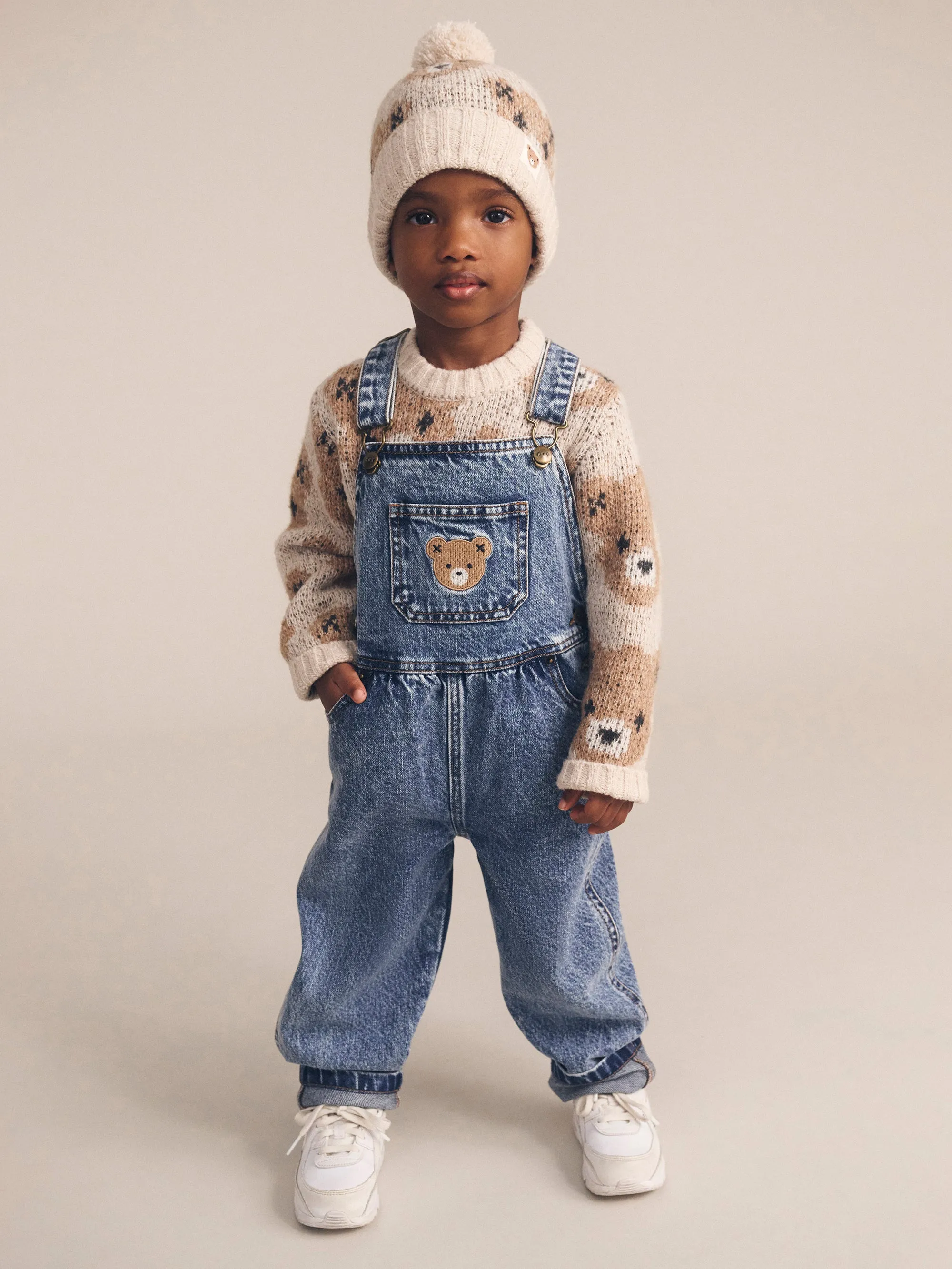 Huxbaby Dreamy Denim Overalls