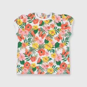 InfantS Floral Tee Tops