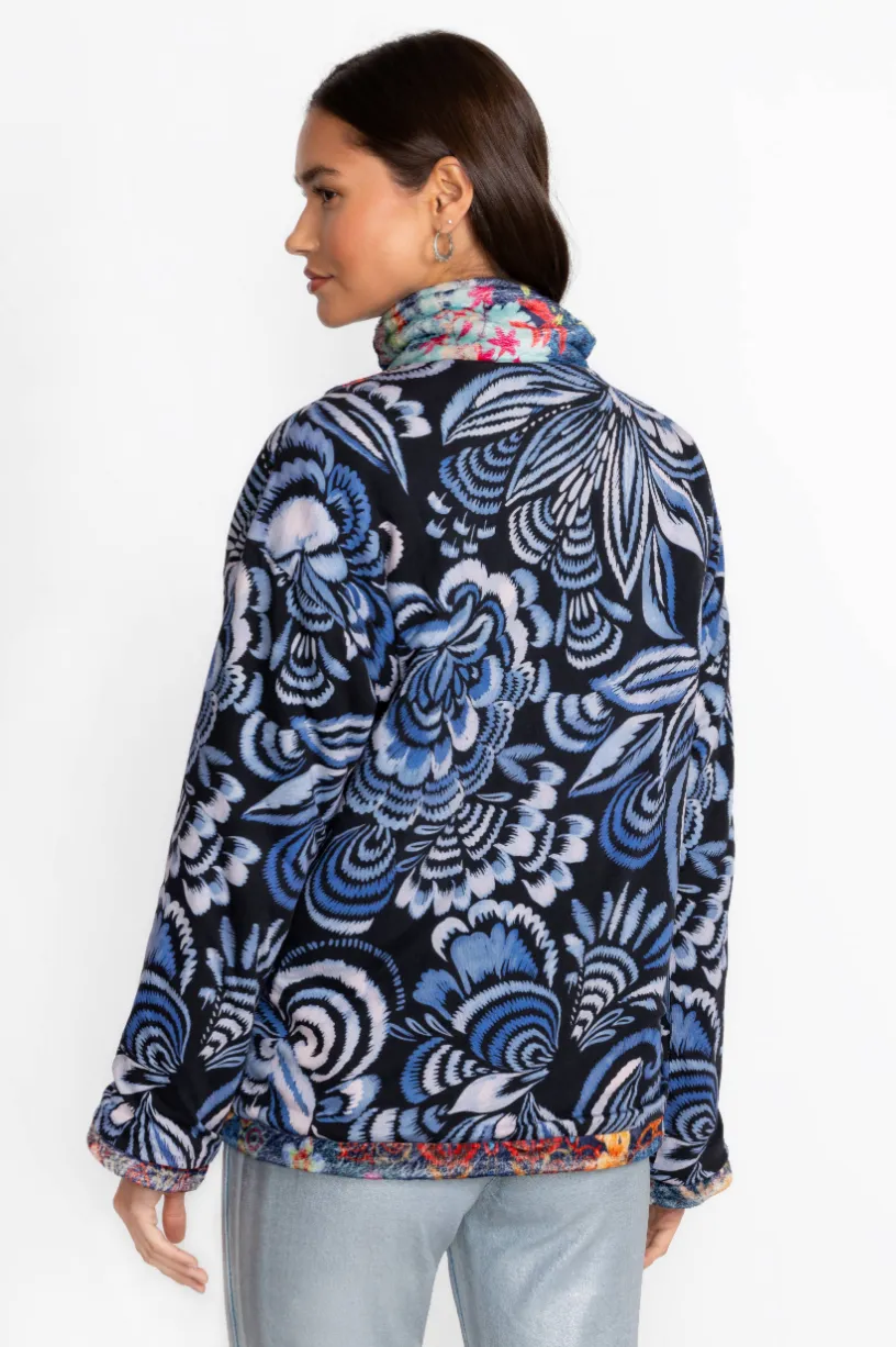 Joan Reversible Zip Cozy Jacket | Johnny Was