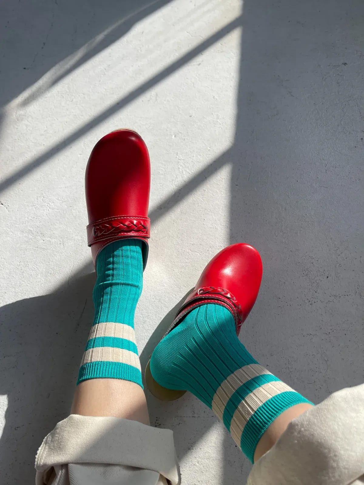 Le Bon Shoppe - Her Socks - Varsity: Jade