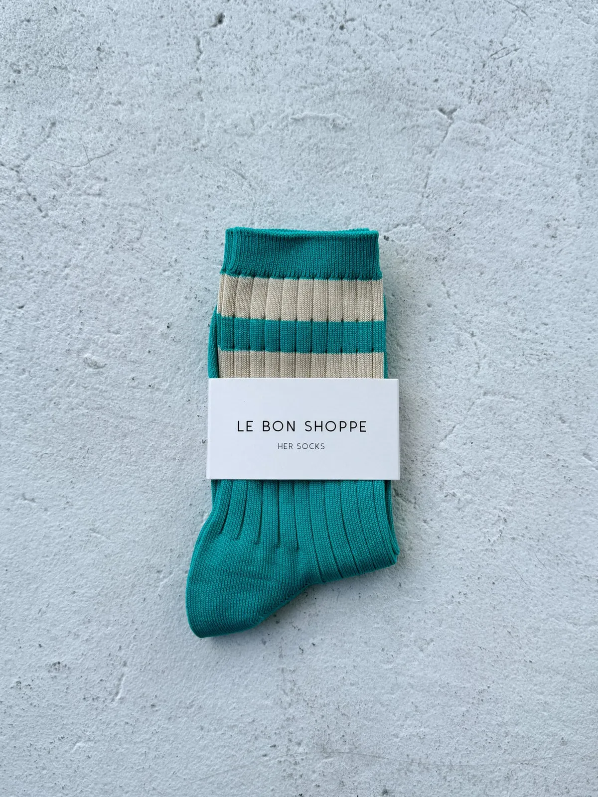 Le Bon Shoppe - Her Socks - Varsity: Jade
