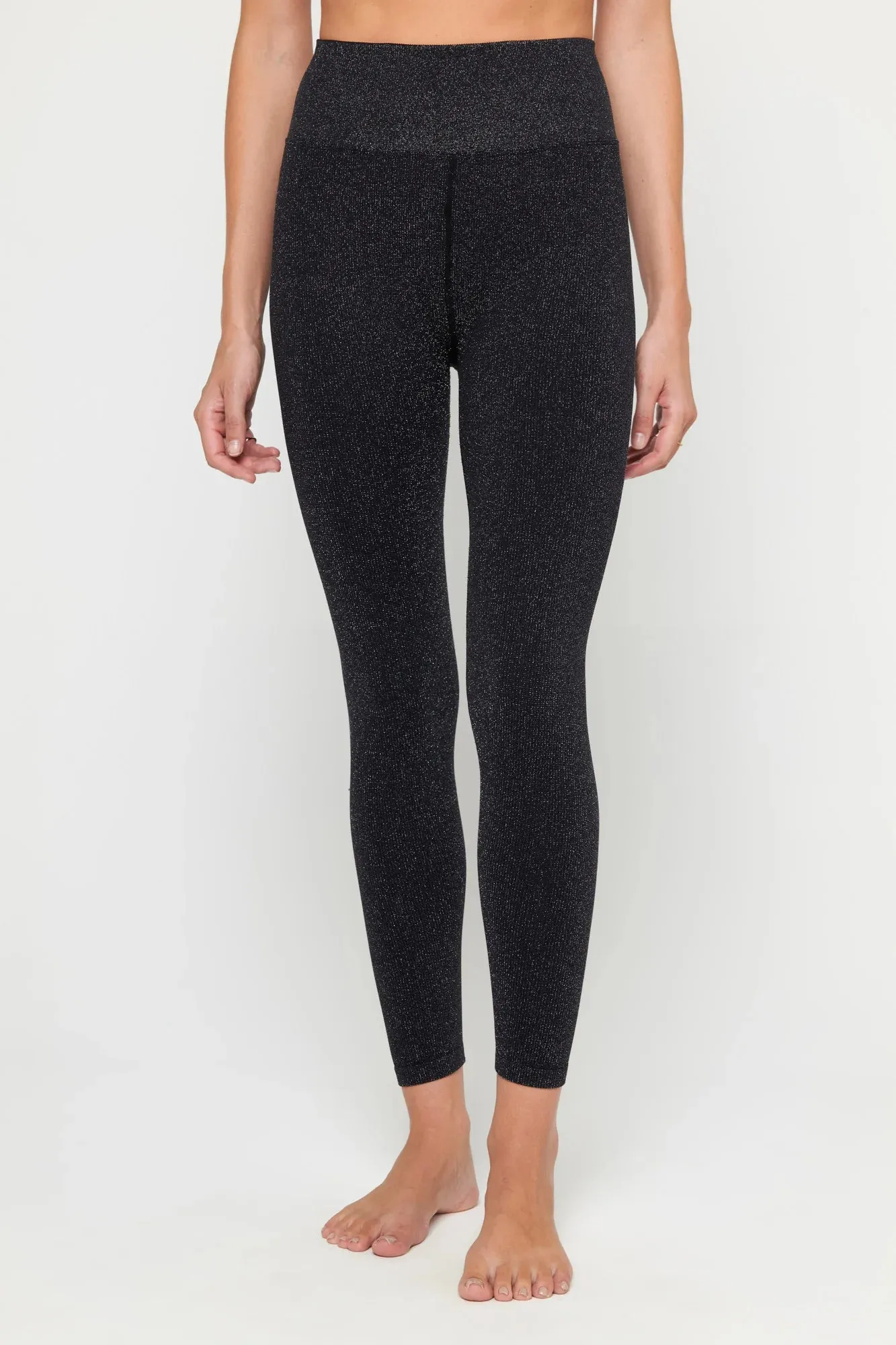 Love Sculpt Shimmer Legging- Black