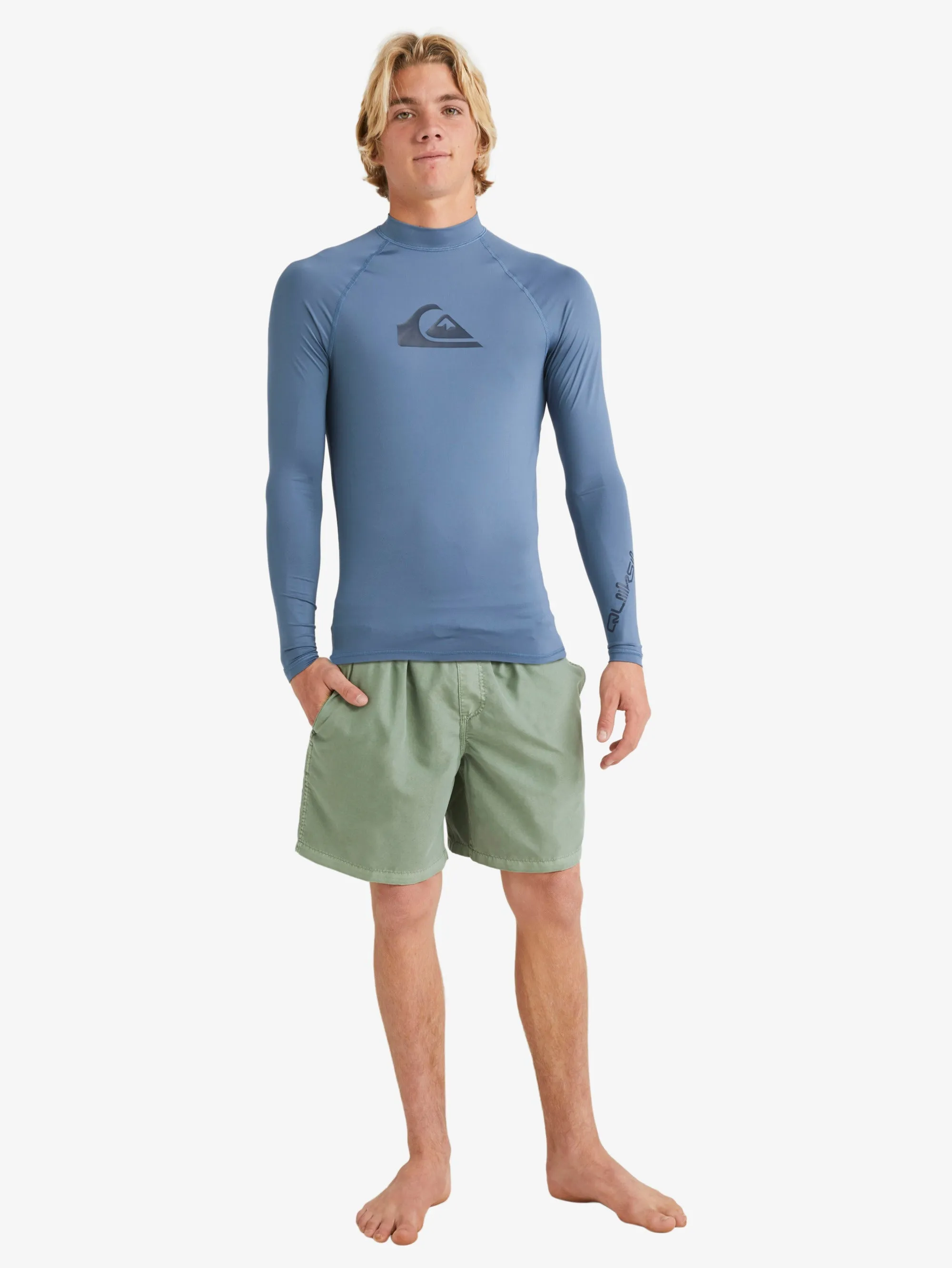 Mens All Time Long Sleeve UPF 50 Rash Vest