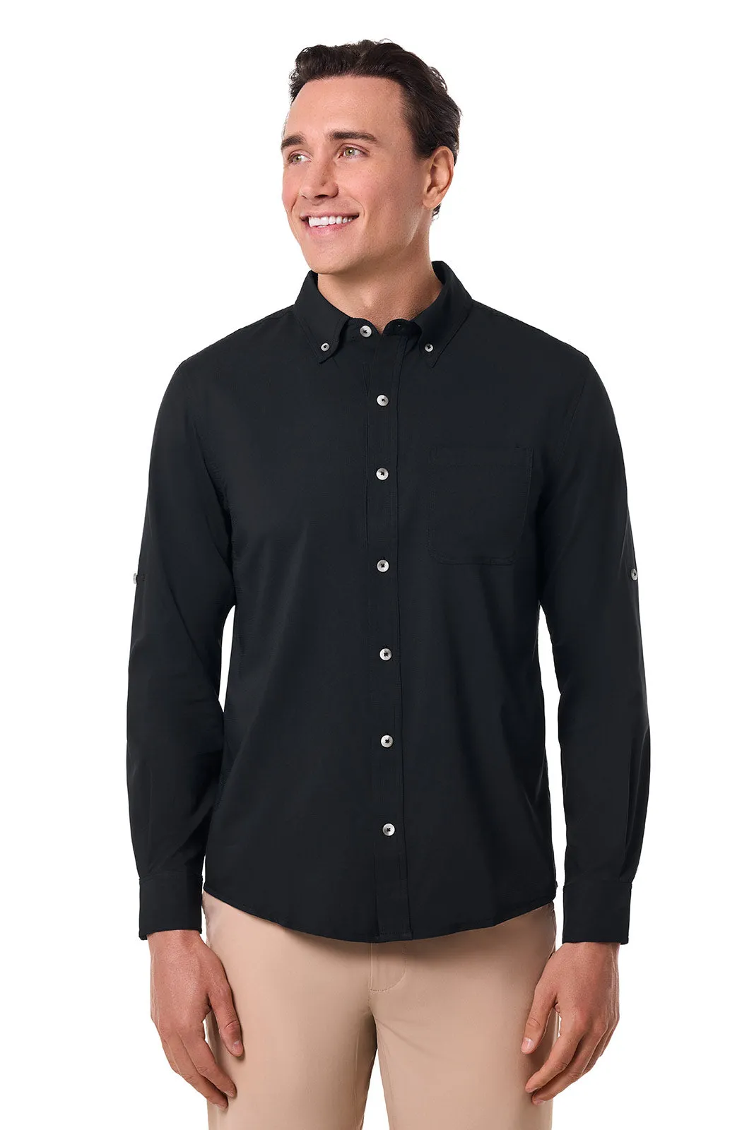Men's Aricia Sun Shirt | Black
