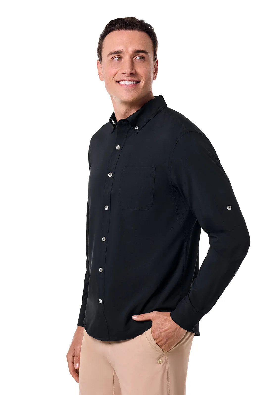 Men's Aricia Sun Shirt | Black