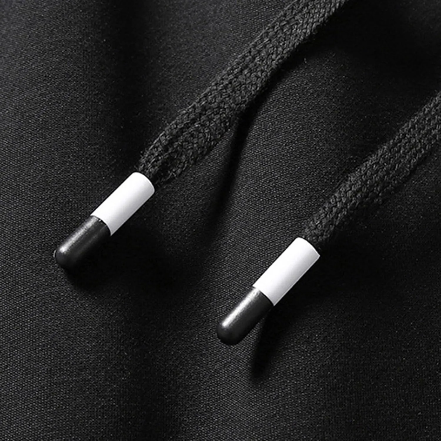 Men's Fleece Cargo Sweatpants Drawstring Baggy Wide Straight Leg Relaxed Fit Overalls Outdoor Yoga Trousers