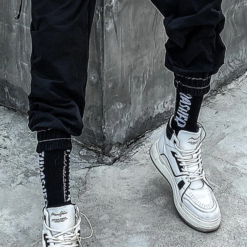 Men's Hip-hop Functional Denim Overalls With Pocket