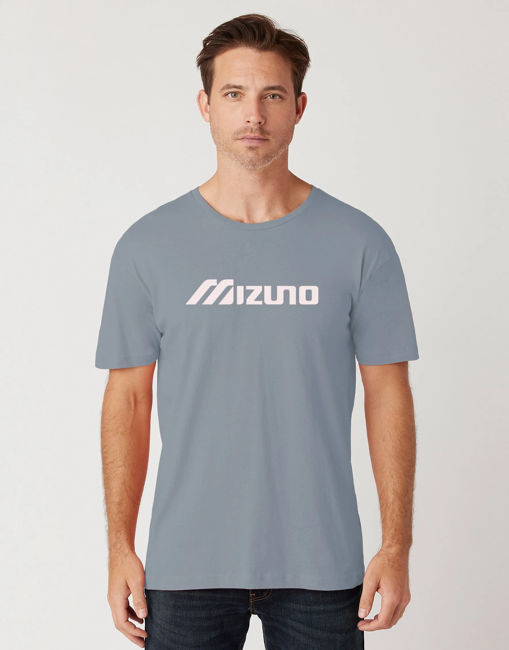 Men's Printed T-shirt Grey Med Printed