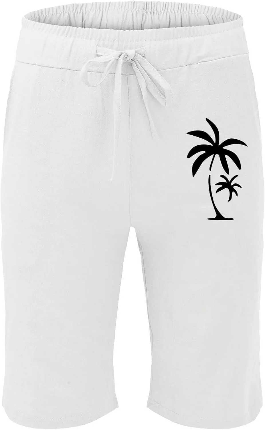 Mens Simple Graphic Lightweight Combat Loose Pants 2024 Summer Casual Shorts Quick Drying Breathable Beach Vacation Bermuda