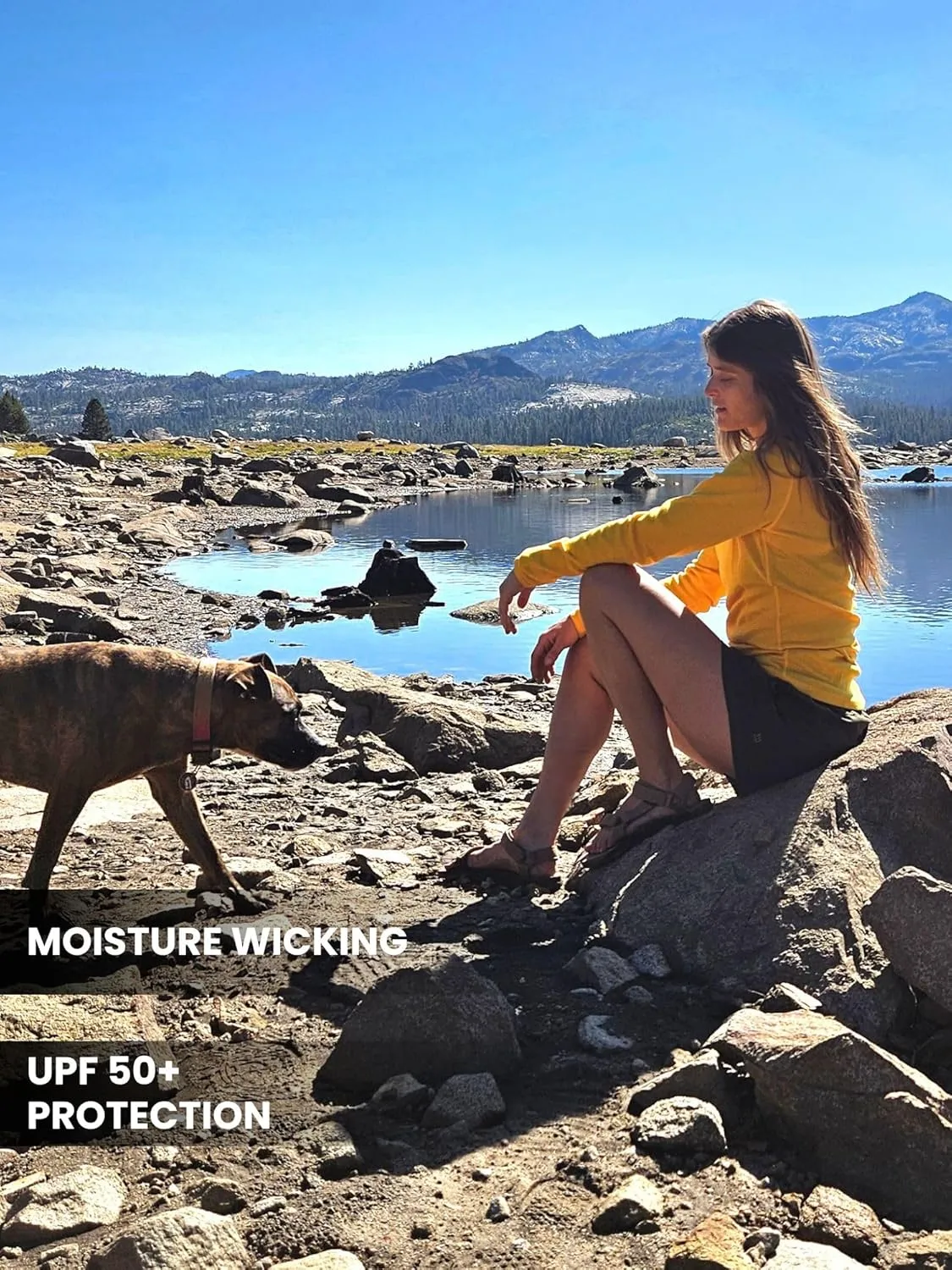 Merino Wool Base Layer Women - 100% Merino Wool Shirt Women Thermal Underwear Long Sleeve T-Shirt for Hiking