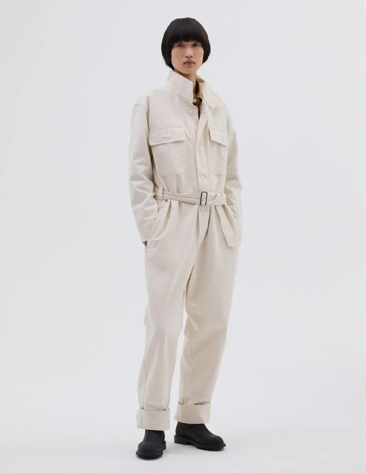 MHL. OVERALLS | WORKWEAR COTTON TWILL | OFF WHITE
