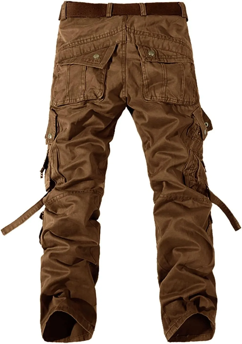 MIDOO Mens Sweatpants Open Bottom Casual Lightweight Jogger Loose Sweatpants Stretch Work Fishing Travel Pants Overalls