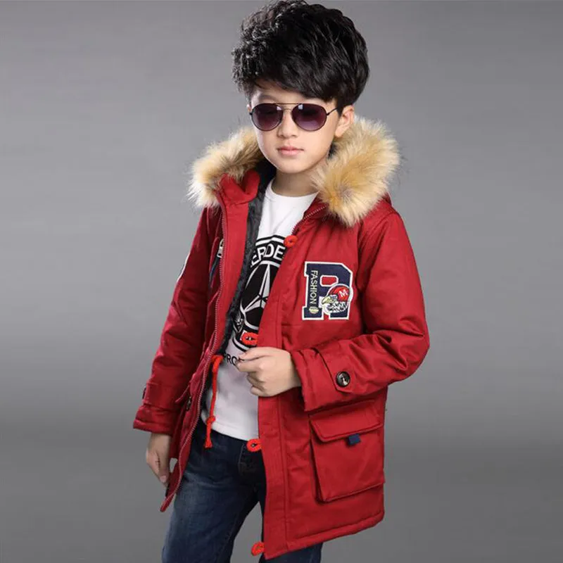 New Warm Winter jackets for boys kids