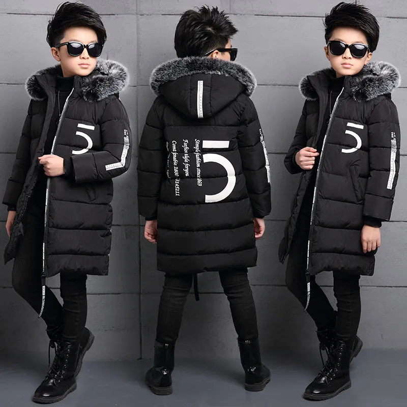 New Warm Winter jackets for boys kids