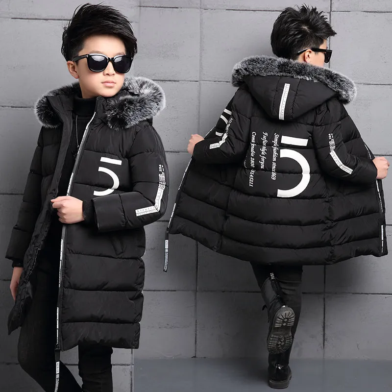 New Warm Winter jackets for boys kids