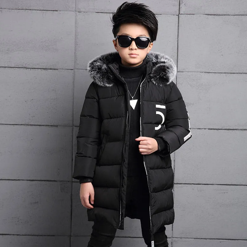 New Warm Winter jackets for boys kids