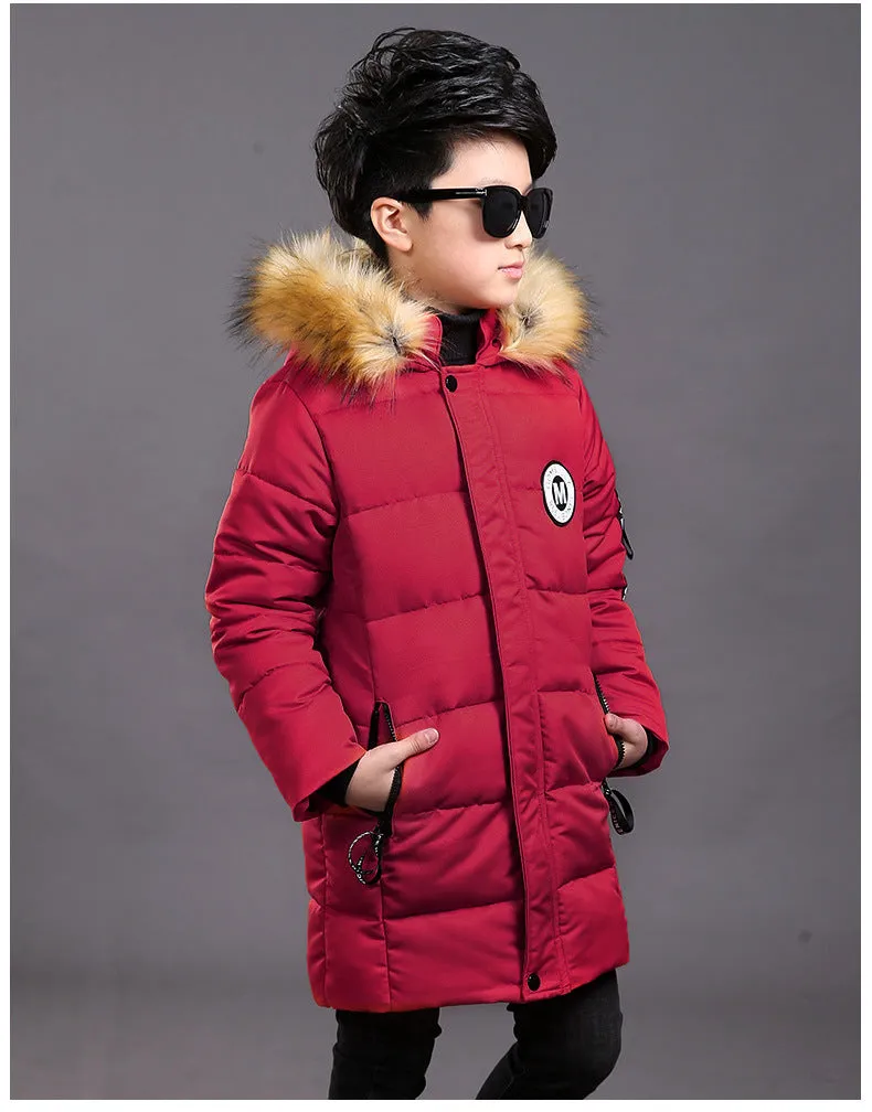 New Warm Winter jackets for boys kids