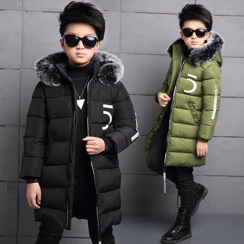New Warm Winter jackets for boys kids