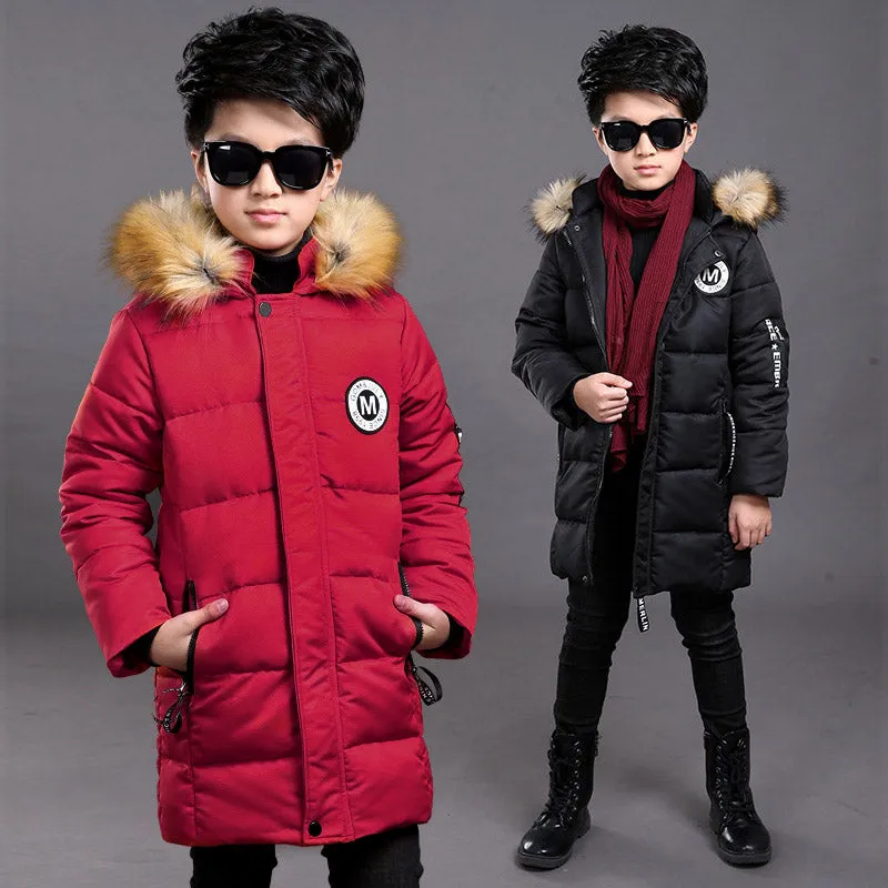 New Warm Winter jackets for boys kids